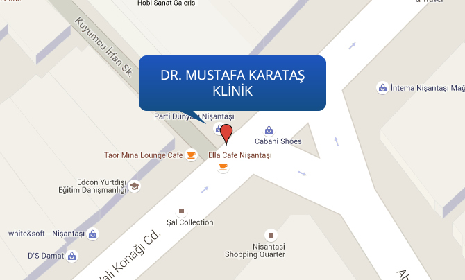 Dr. Mustafa Karataş Klinik Krokisi